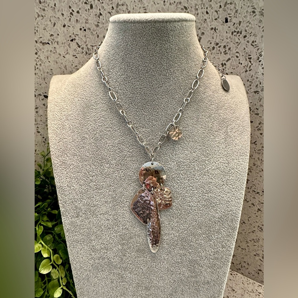 Chico’s silver tone necklace